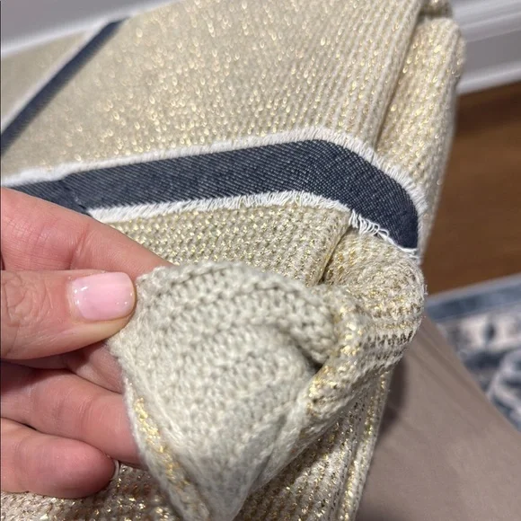 NWT Pottery Barn Emily & Meritt Textured Throw Blanket - Picture 3 of 4